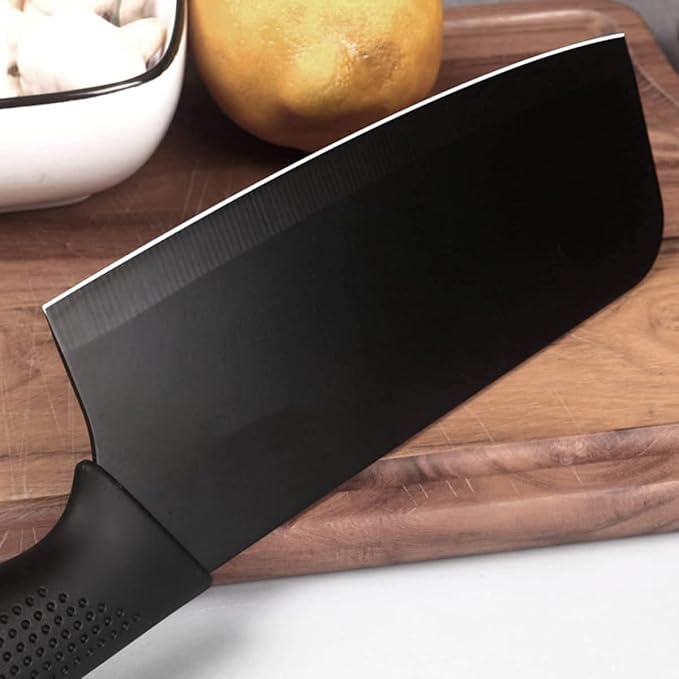 CookBrix Pro Black 3-Piece Kitchen Knife Set