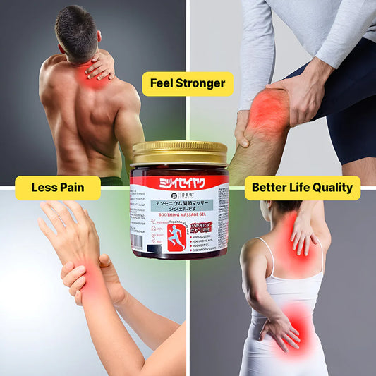 InstantRelief Gel™ - Japanese Instant Pain Relief Soothing Massage Gel 🌸✨ (Buy 1 Get 1 Free🔥🔥)