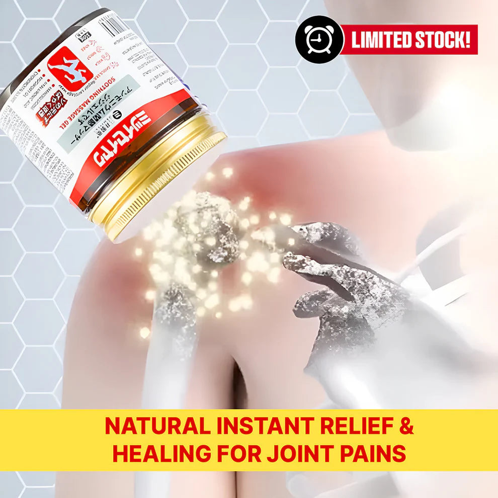 InstantRelief Gel™ - Japanese Instant Pain Relief Soothing Massage Gel 🌸✨ (Buy 1 Get 1 Free🔥🔥)